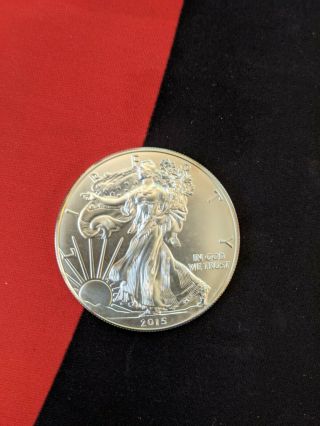 Roll Of 20 - 2015 1 Oz Silver American Eagle $1 Coin (tube Of 20)