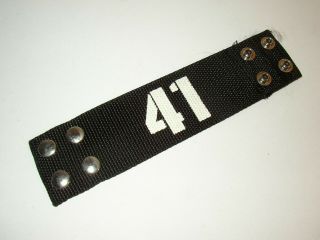Sum 41 Wrist - Bands 2 Size Settings Black Nylon