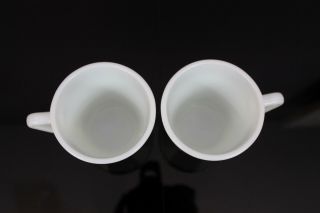 VTG Pyrex Set of 2 Spring Blossom Green Crazy Daisy Coffee Cup D Milk 1410 Mug 3