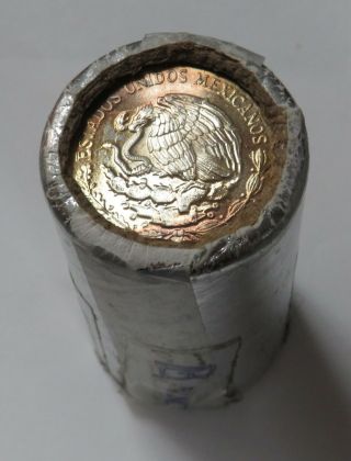 1985 Mo Roll 20 Coins Silver Mexico 1 Oz Onza Libertad