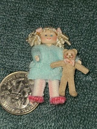 Miniature Bedtime Doll By Ann Anderson