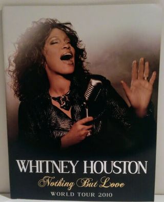 Whitney Houston Nothing But Love World Tour Concert Program 2010