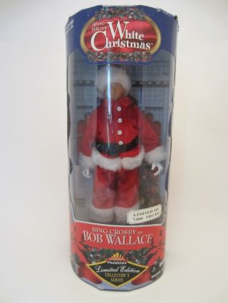 Irving Berlins White Christmas Bob Wallace Bing Crosby 1998 Doll Figure - Display