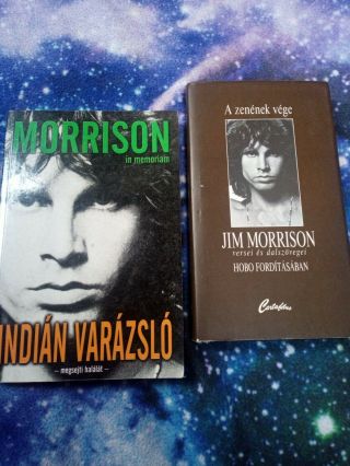 2 Hungarian Jim Morrison (the Doors) Books