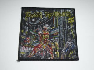 Iron Maiden Somewhere In Time Woven Patch