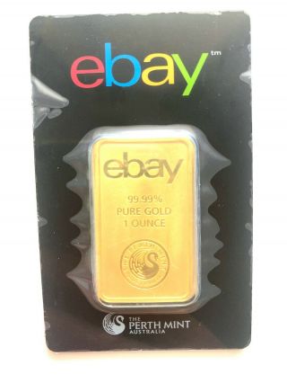 1 Oz Pure Gold Bar Ebay The Perth Australia