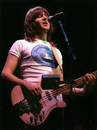 Randy Meisner Performing Live 1977 Old Photo