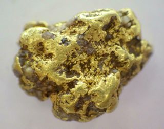 Gold Nugget Alaskan 10.  318 Grams Natural Placer Faith Creek High Purity