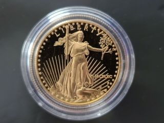 One - Half Ounce $25 Gold Eagle Coin Proof 1990 P