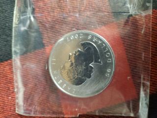 2007 Canada $50 Maple Leaf 1 Oz Palladium.  In Plastic.