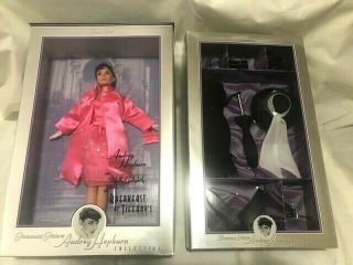 Mattel,  Audrey Hepburn Doll In Pink Princess Outfit & Black Daytime Ensemble