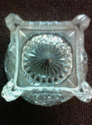 Vintage Fostoria Glass for Avon Footed Master Open Salt Cellar 3