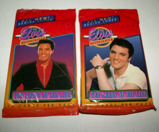 Elvis Presley Series 3 The Cards Of His Life Two (2) Packs Of 12 Cards