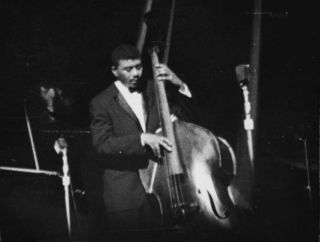 Old Jazz Music Photo Paul Chambers 1960