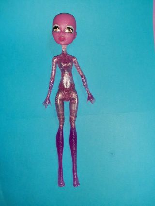 Monster High Create A Blob Ice Girl Pink Nude Doll