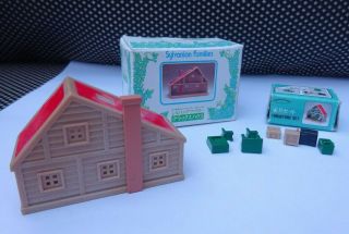 Sylvanian Families Japanese Mini House And Furniture Boxed