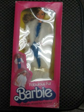 Fabalous Fur Barbie Never Opened