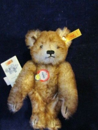 Steiff Petsy Miniature Teddy Bear 1928 16cm - Brown Tipped Mohair 029561 S11