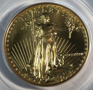 1986 $25 American Gold Eagle Pcgs Ms 69