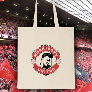 Morrissey The Smiths Manchester United Tote Bag
