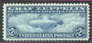 U.  S.  C15 Beauty - 1930 $2.  60 Graf Zeppelin ($525)