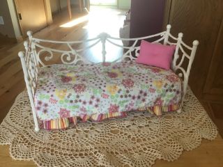 Barbie Doll My Scene Miami Getaway Day Bed Quilt Dust Ruffle Pillow Set