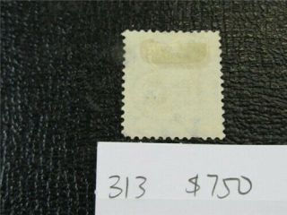 nystamps US Stamp 313 $750 J1x1492 2