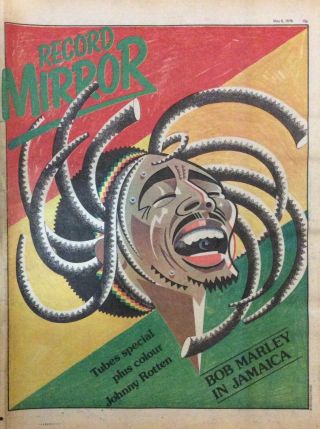 Bob Marley - Vintage Press Poster - 1978