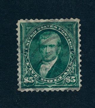 Drbobstamps Us Scott 263 Vf - Xf Centered Scarce Stamp W/various Faults