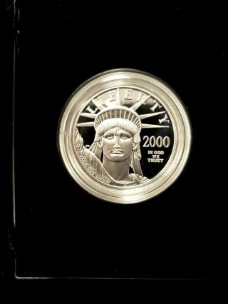 2000 American Platinum Eagle (1 Oz) $100 Proof Coin