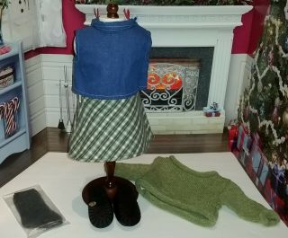 AUTHENTIC AMERICAN GIRL 1999 PERFECTLY PLAID OUTFIT FOR 18 