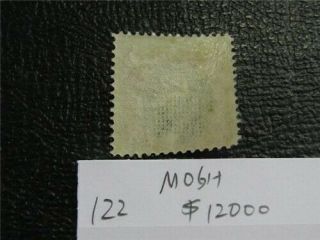 nystamps US Stamp 122 OG H $12000 D25x128 2