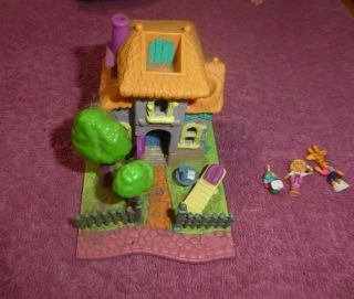 Vintage Mattel Bluebird Toys Polly Pocket Giraffe House Animal Wonderland