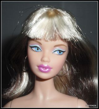 Nude Barbie (b) Hello Kitty Blond/brunette Model Muse Steffie Doll For Ooak (b)