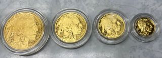 2008 - W American Gold Buffalo Four Coin Proof Set