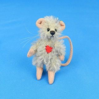 Deb Canham Angelina Miniature Bear/ Mouse W/ A Heart Mini Mices Series