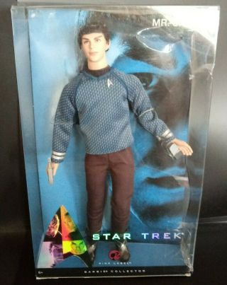Star Trek Ken Doll As Mr.  Spock Pink Label 2008 Barbie Mattel N5501