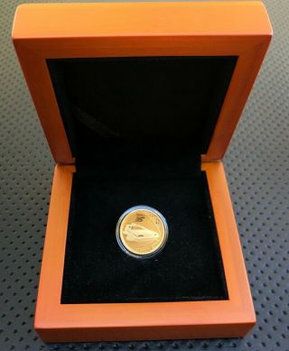 2020 Niue Back To The Future 35th Ann.  1/4oz Gold Proof Coin - Ready To Ship