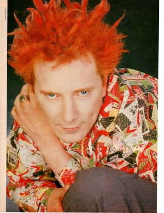 Pil Public Image Limited - John Lydon - Johnny Rotten - Poster 1980s