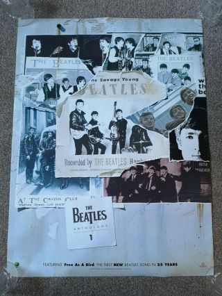 The Beatles - Anthology Uk Promo Poster 1996