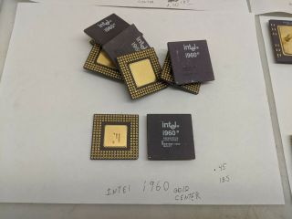 11.  65 LBS.  mixed ceramic cpu ' s For Gold scrap Recovery 4
