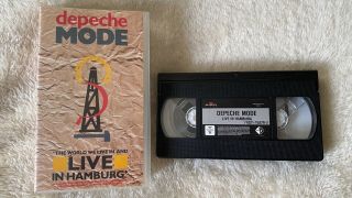 Depeche Mode Live In Hamburg - Video Vhs Pal - Cassette Tape - Dvd - Concert