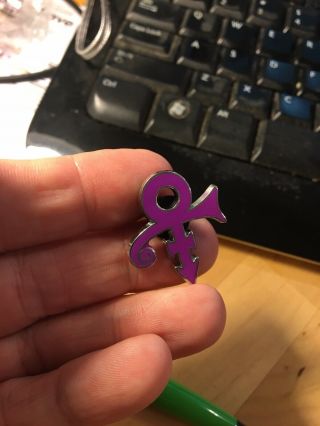 Prince Symbol enamel pin Purple retro 80s funk rock music hat lapel bag Rain 90s 2