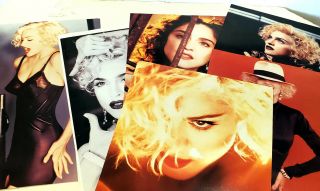 Madonna Poster Book 1990 Lithographs Vintage Rare Dick Tracy Vogue Like A Prayer