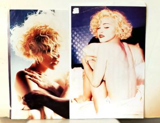 Madonna Poster Book 1990 Lithographs Vintage Rare Dick Tracy Vogue Like A Prayer 3
