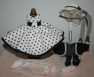 8 " Madame Alexander Fancy Polka - Dot Outfit Tagged Park Avenue Wendy