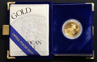 1994 - W American Eagle Us One Half Ounce $25 Dollar Gold Proof Coin Unc Rw74