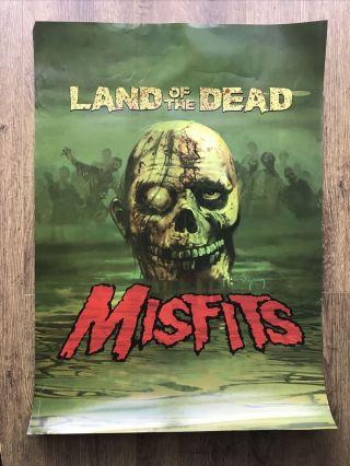 Misfits Land Of The Dead Poster Jerry Only Danzig Horror Zombies Arthur Suydam