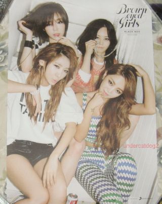 Brown Eyed Girls Vol.  5 Black Box 2013 Taiwan Promo Poster