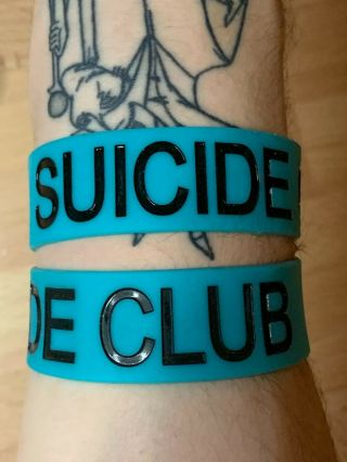 Botdf Blood On The Dance Floor Rare Suicide Club Blue Bracelet 2009